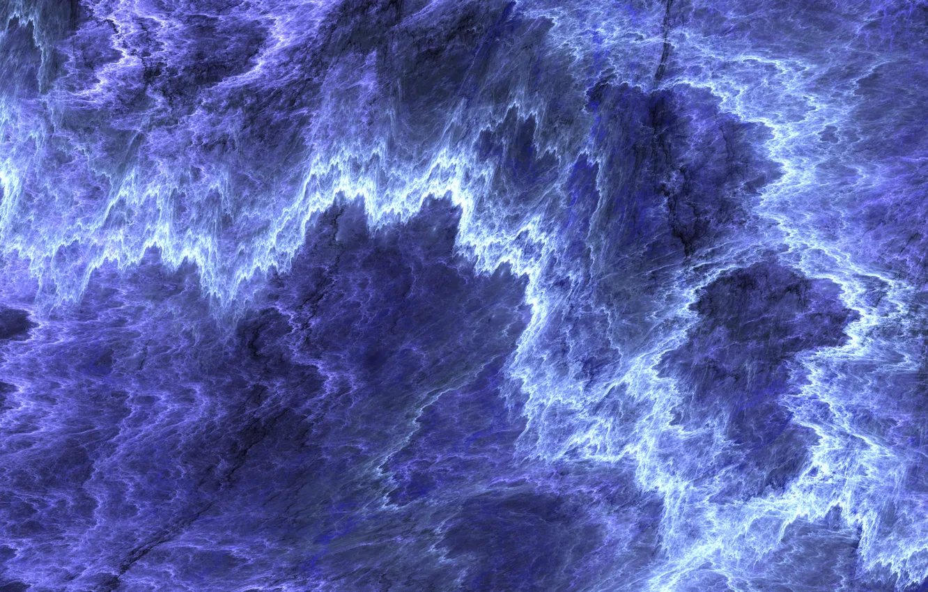 Photo wallpaper white, blue, pattern, marble