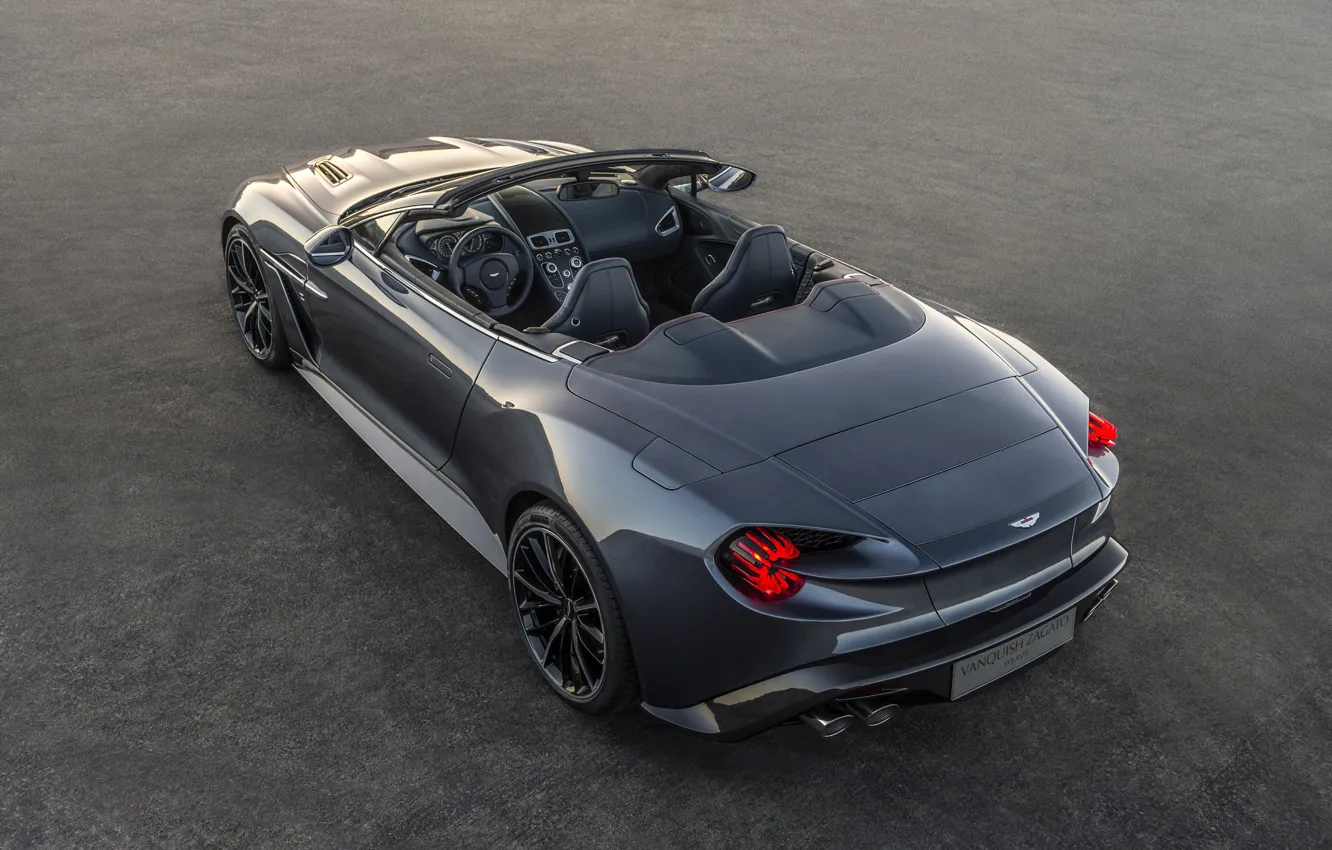 Photo wallpaper Aston Martin, Zagato, Vanquish, Volante, 2017