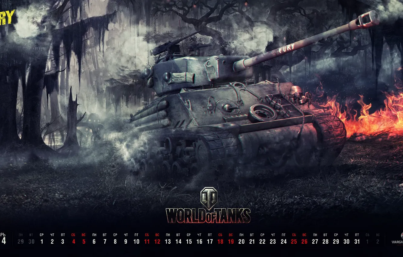 Photo wallpaper the game, USA, games, art, World of Tanks, Wargaming Net, FuriousGFX, Sherman Fury