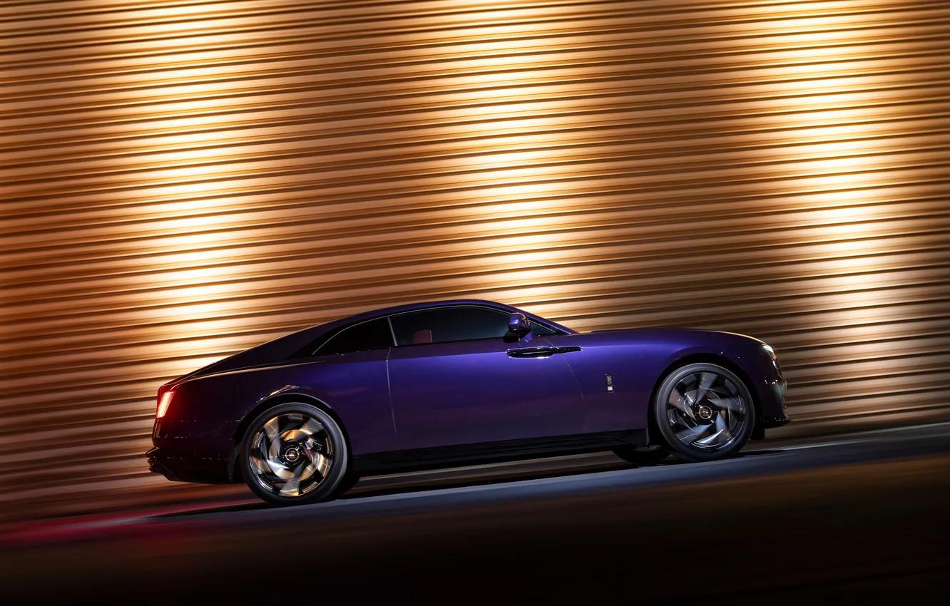 Photo wallpaper Royce, rolls, SPECTRE, Black Badge