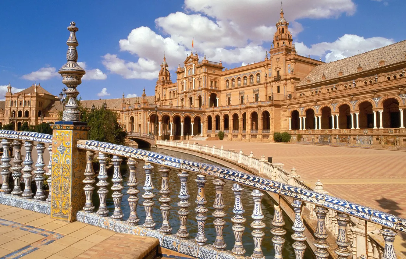 Photo wallpaper area, Spain, center, Seville, Andalusia