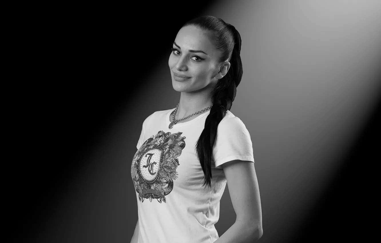 Photo wallpaper model, Dean Bekoeva, Ossetian