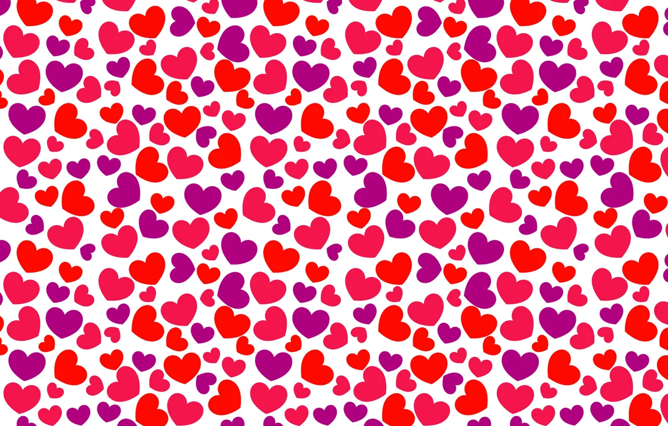 Photo wallpaper holiday, heart, heart, Valentine's Day