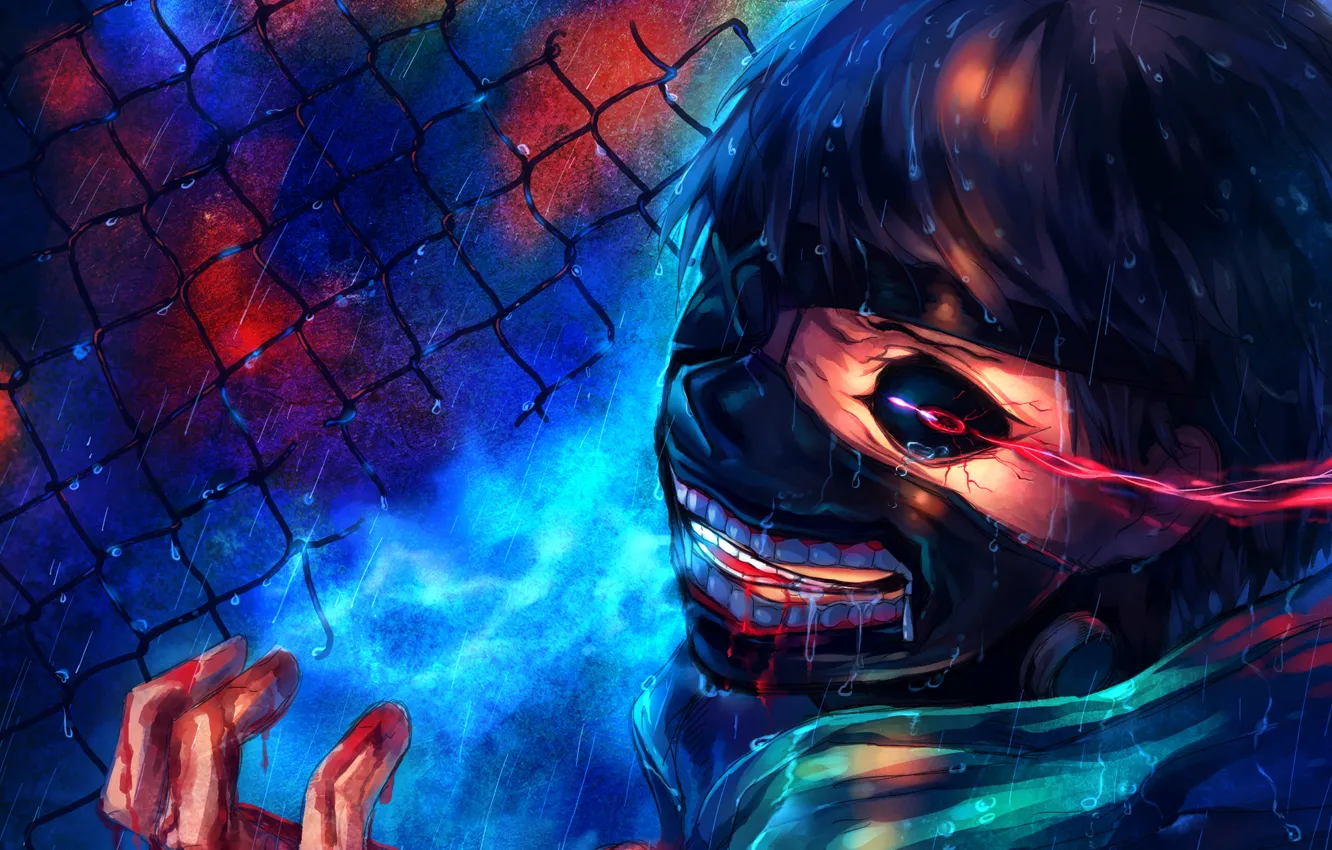 Photo wallpaper anime, art, Tokyo Ghoul, Ken Kanek