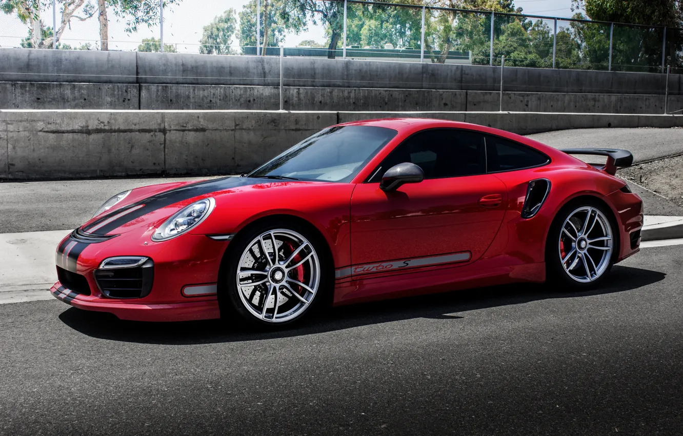 Photo wallpaper red, coupe, 911, Porsche, Porsche, Coupe, Turbo, turbo