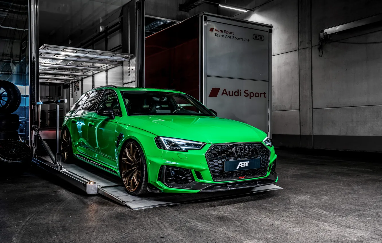Photo wallpaper Audi, RS 4, ABBOT, universal, RS4, 2019, RS4+