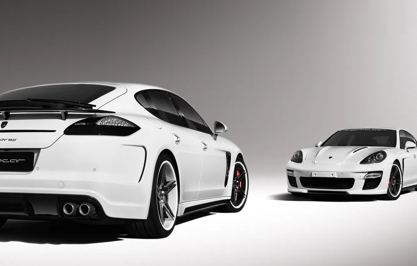 Photo wallpaper background, Porsche, Panamera