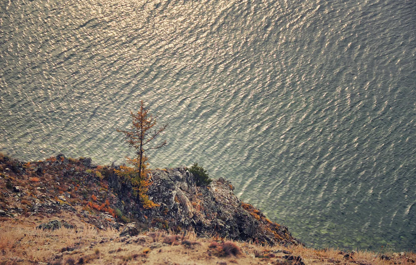 Photo wallpaper autumn, October, Baikal, Baikal