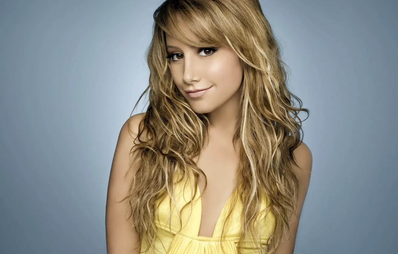 Photo wallpaper actress, blonde, celebrity, Ashley Tisdale