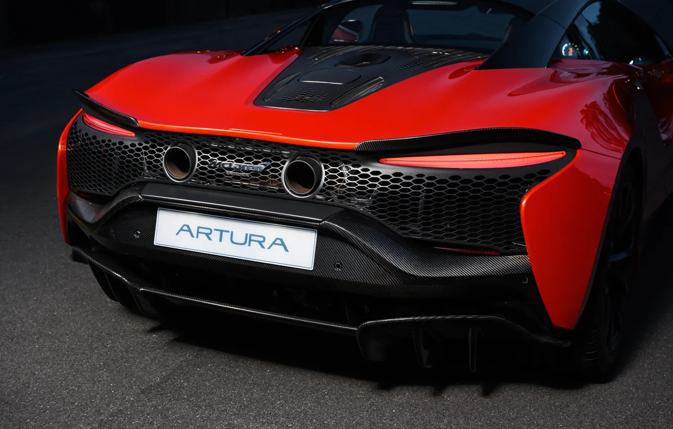 Photo wallpaper McLaren, rear, Artura, McLaren Artura