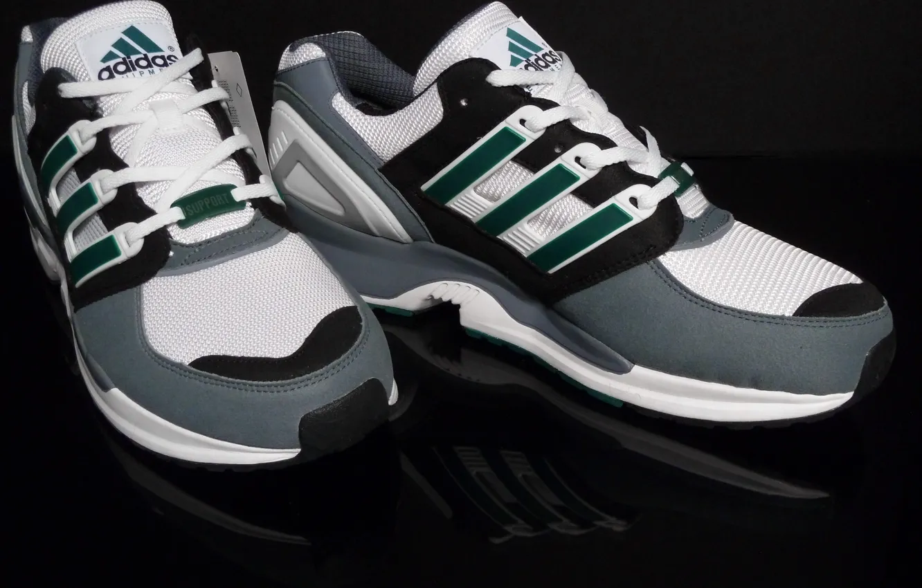 Photo wallpaper retro, reflection, Adidas, 2011, sneakers, Adidas, retro, Support