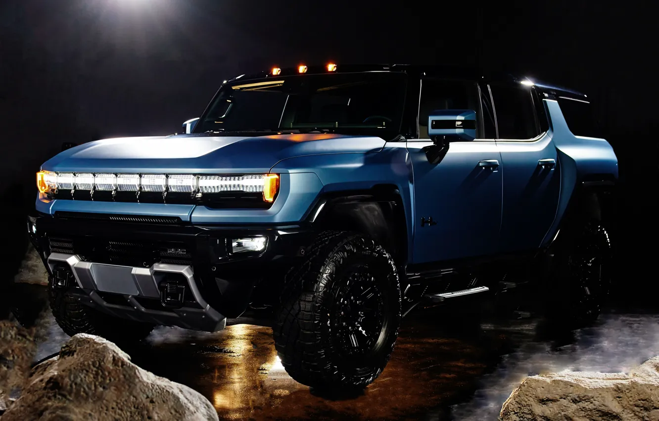 Photo wallpaper cars, Hummer, GMC, SUV, electric SUV, 2024, Omega Edition, GMC Hummer EV