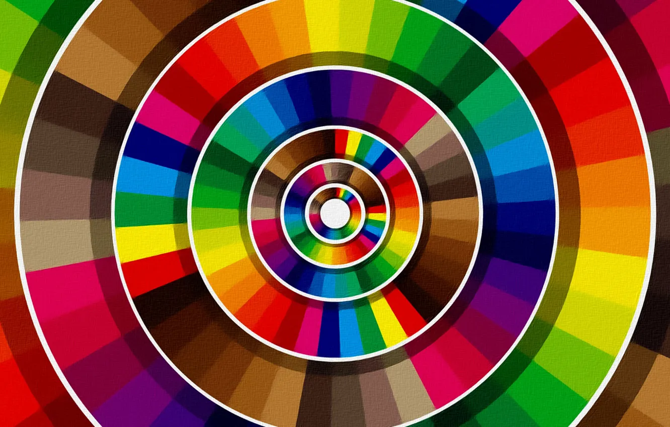 Photo wallpaper figure, texture, picture, colors, colorful circles