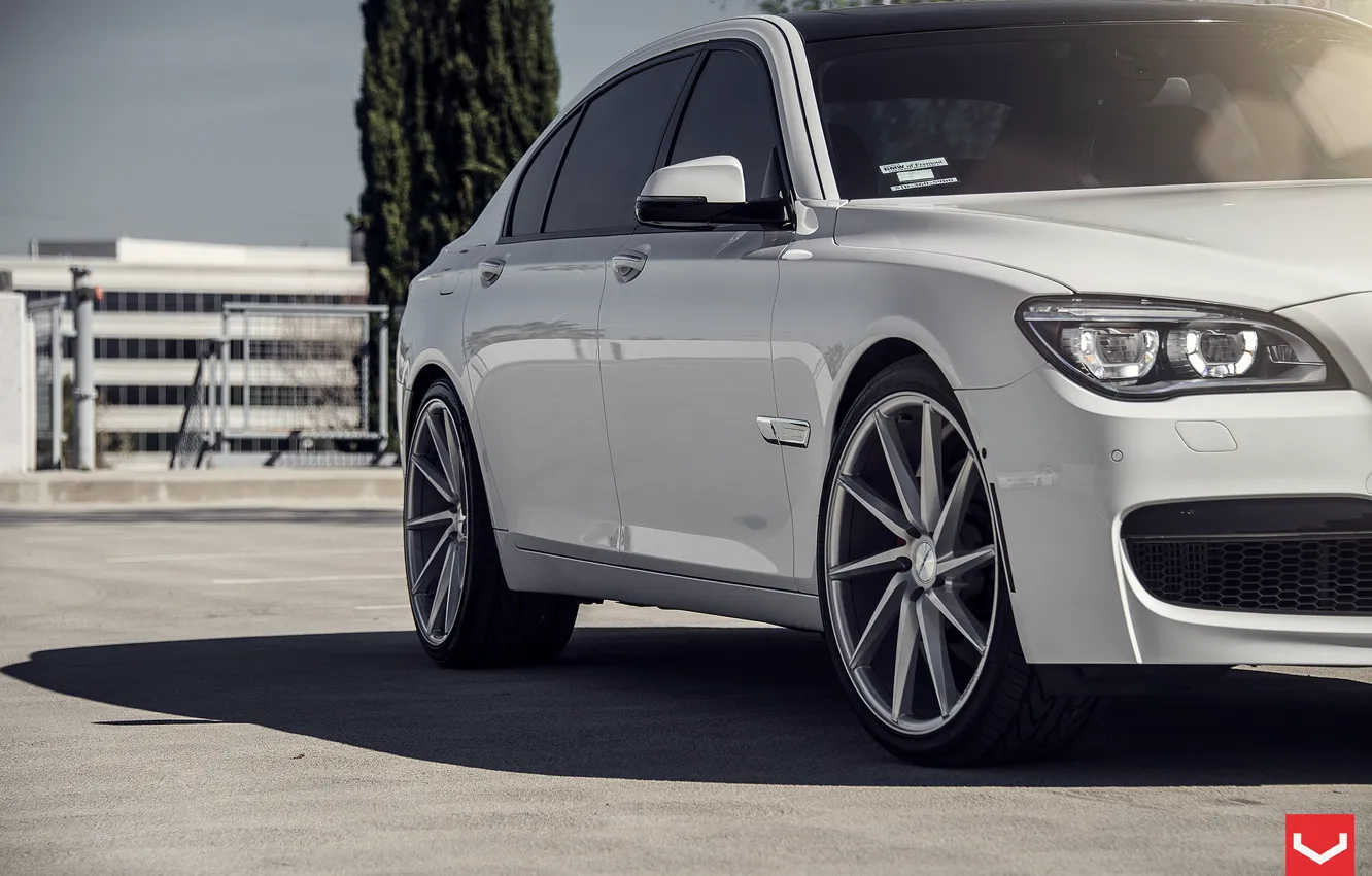 Photo wallpaper BMW, BMW, 7 Series, Vossen, CVT Wheels