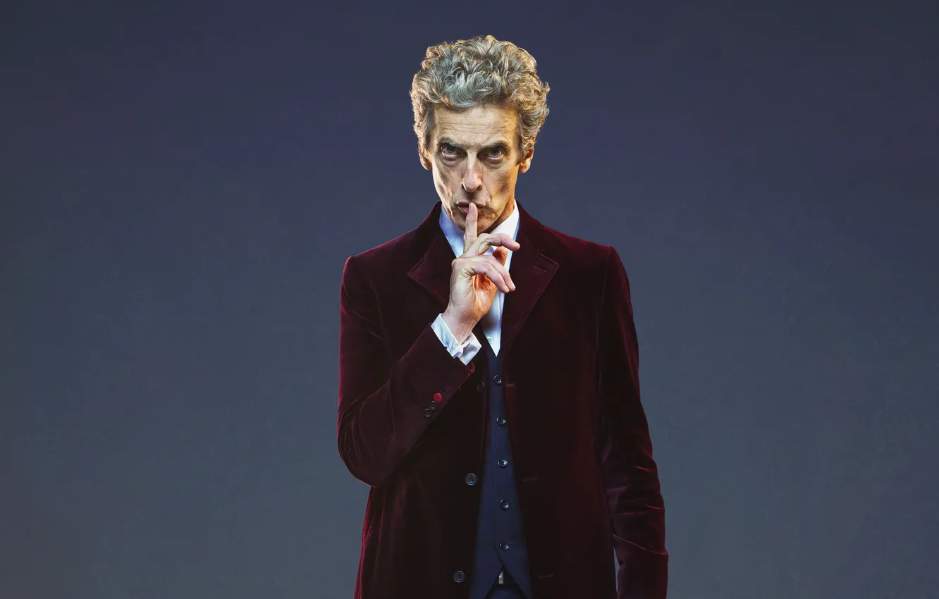 Photo wallpaper look, face, background, actor, male, jacket, Doctor Who, Doctor Who