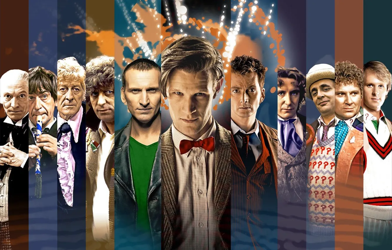 Photo wallpaper look, smile, face, the series, actors, Doctor Who, men, Doctor Who