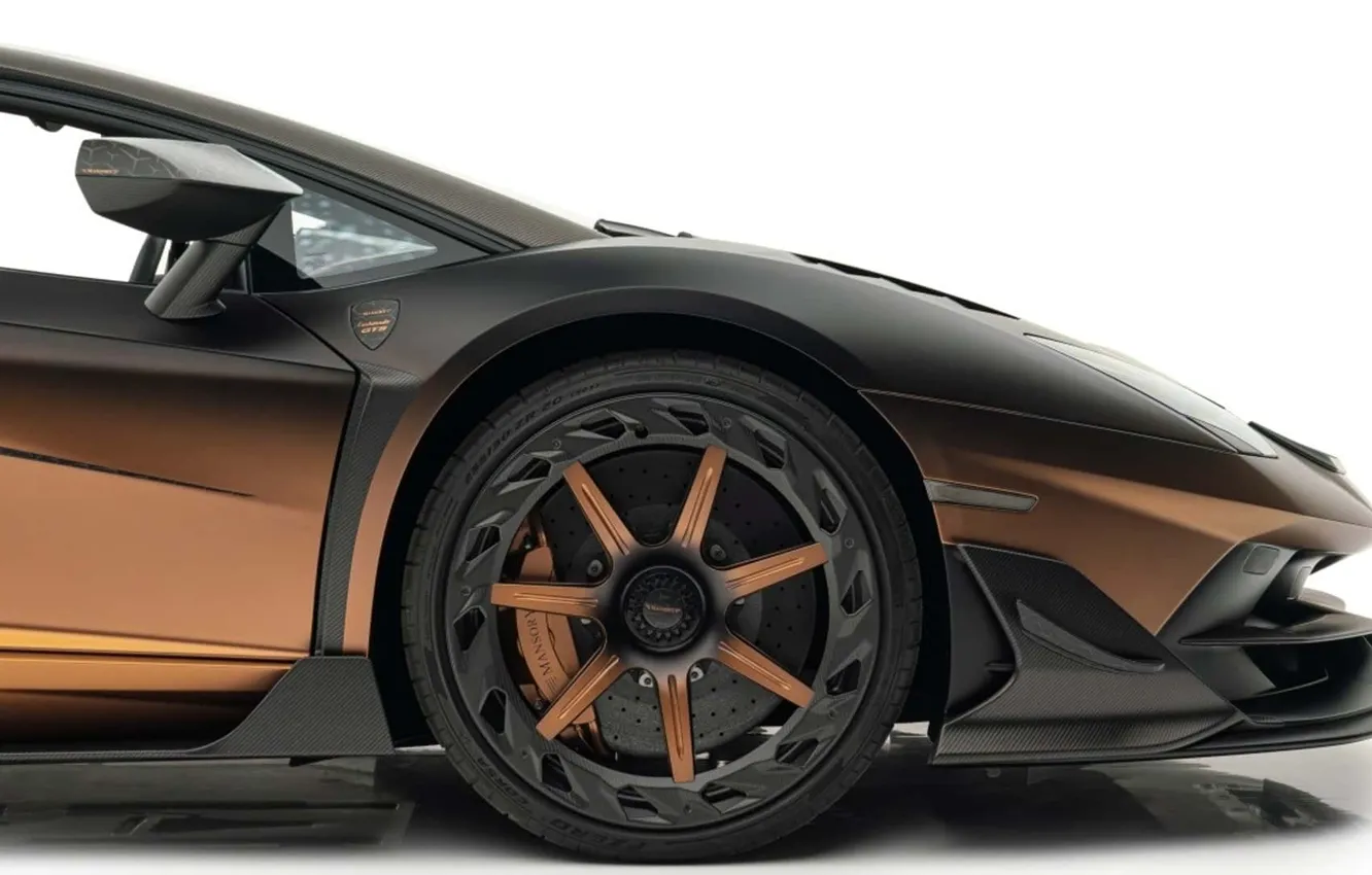 Photo wallpaper drives, By Mansory, Lamborghini, Lamborghini Aventador SVJ, wheel, Carbonado GTS, Lamborghini Aventador SVJ Carbonado GTS, …