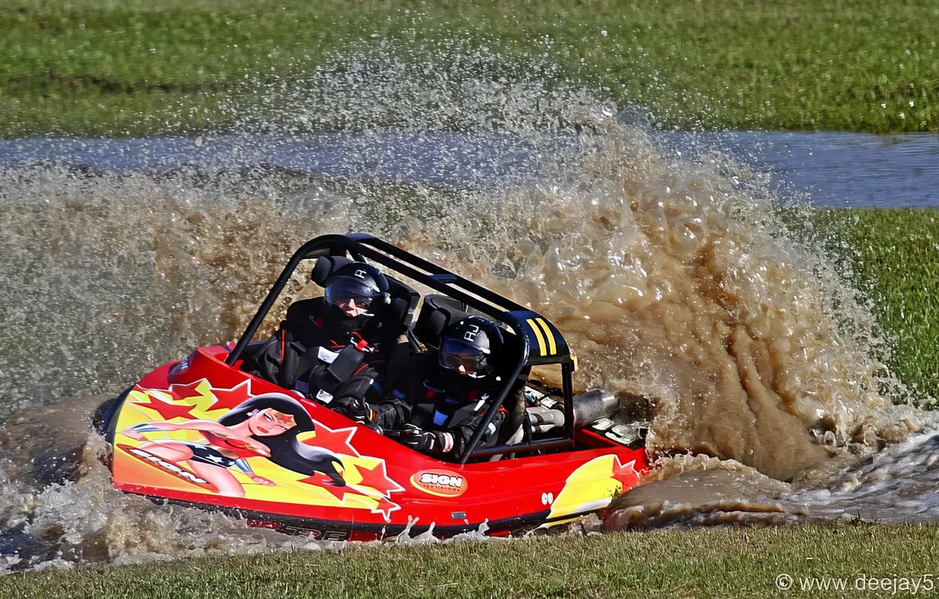 Photo wallpaper race, boat, speed