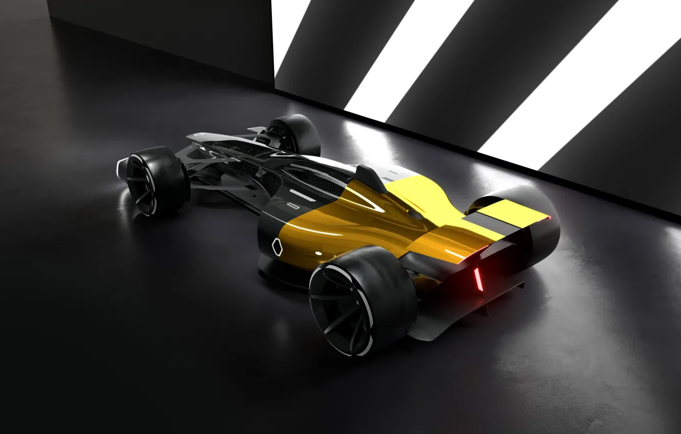 Photo wallpaper car, concept, Renault, sport, race, speed, Renault RS 2027 Vision