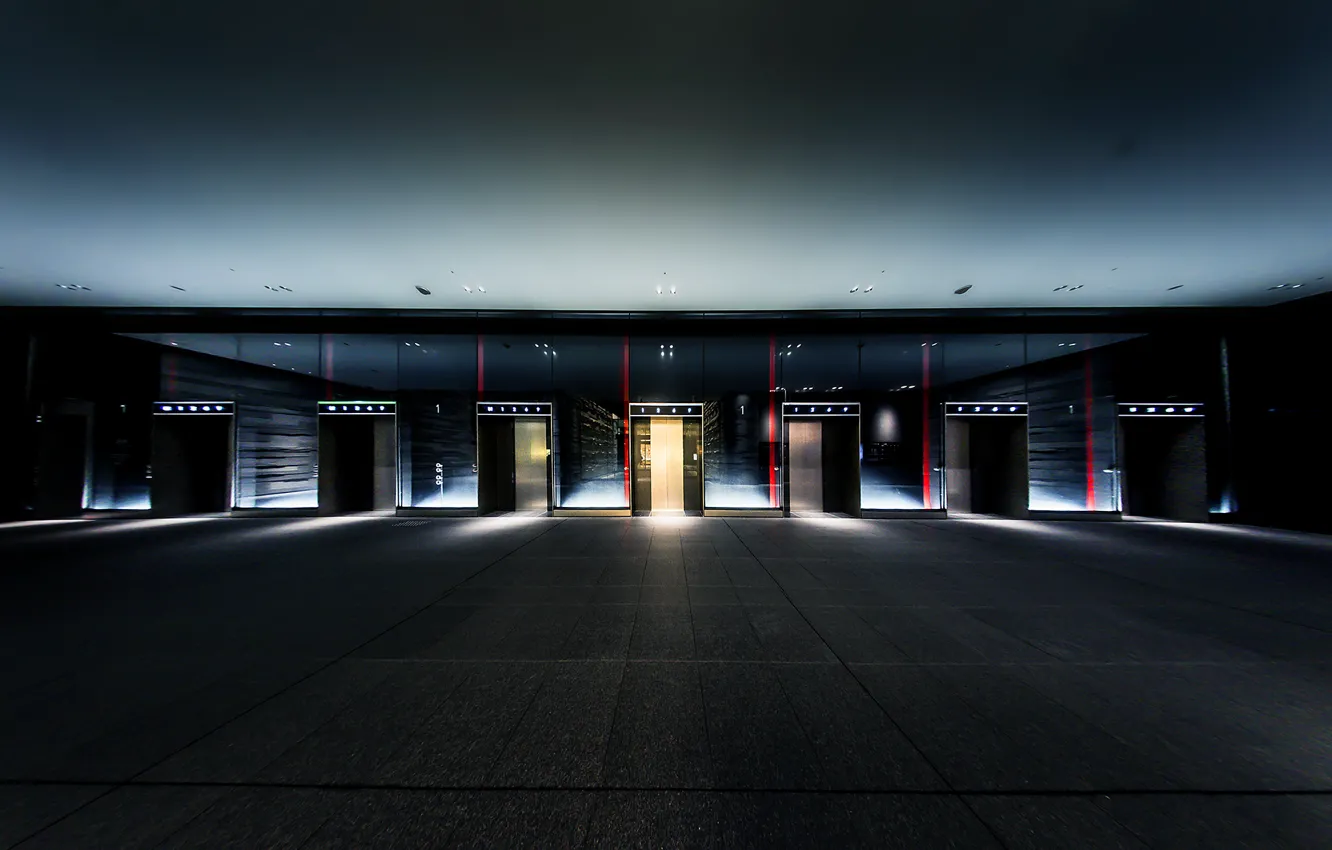 Photo wallpaper Japan, the door, architecture, Osaka