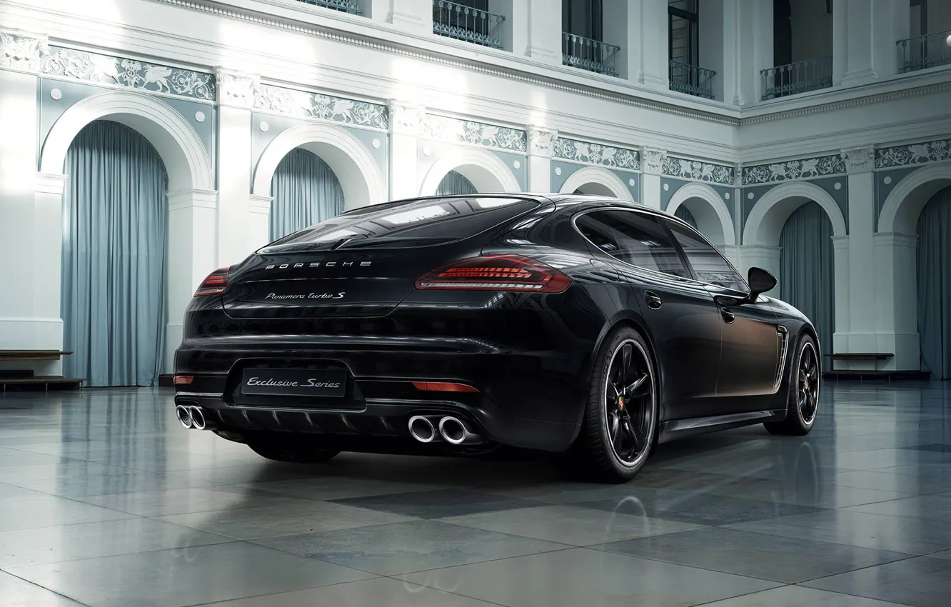 Photo wallpaper Porsche, Panamera, Turbo S, Exclusive Series