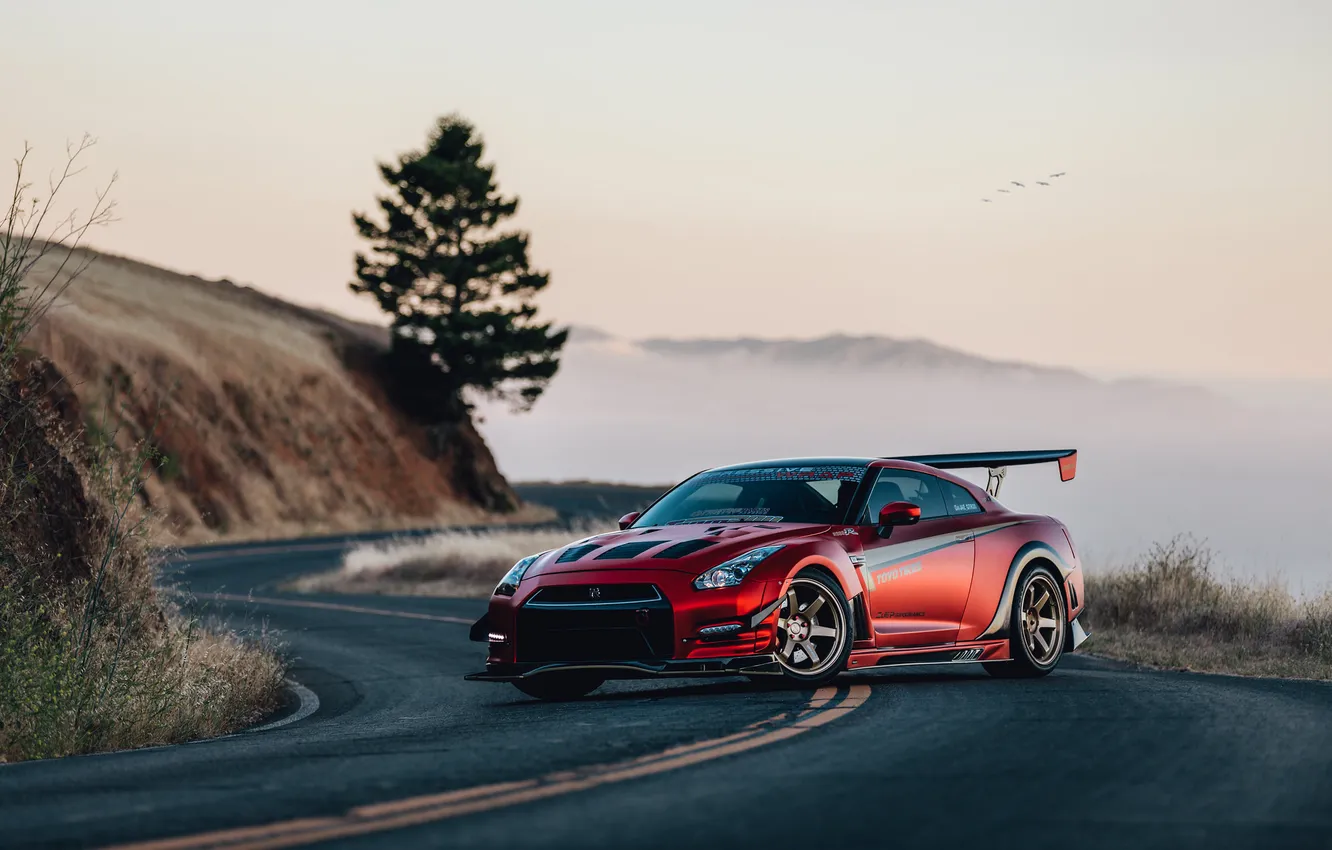 Photo wallpaper car, Nissan, Supercar
