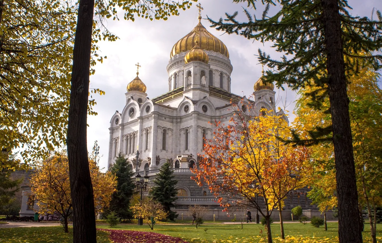 Photo wallpaper Church, Moscow, Russia