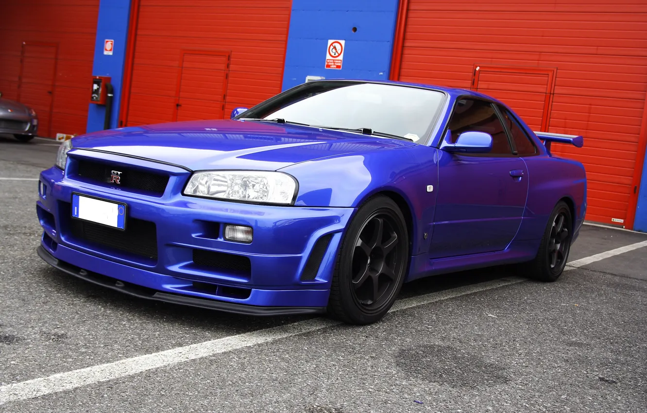 Photo wallpaper nissan, skyline, gtr, -r34