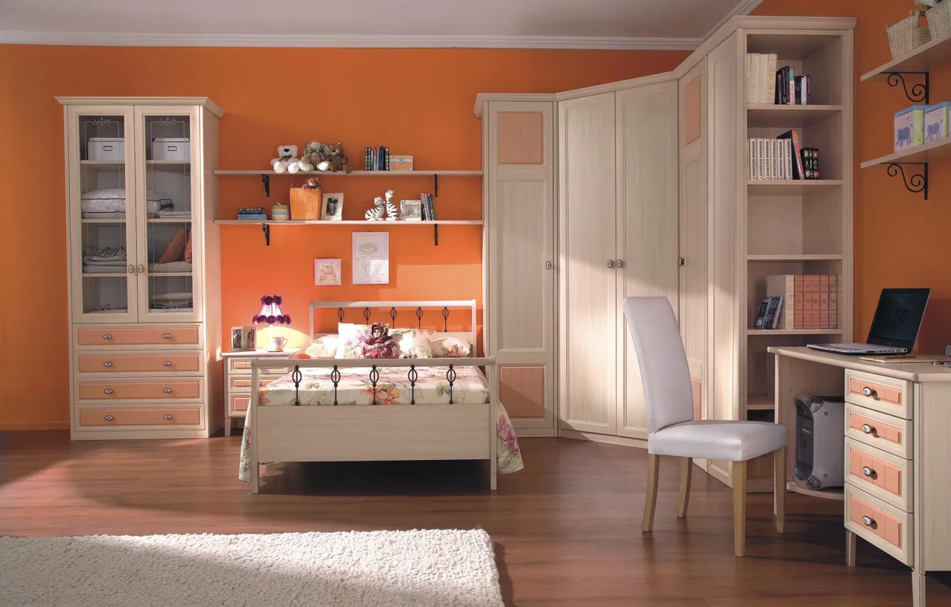 Photo wallpaper design, style, room, interior, children's