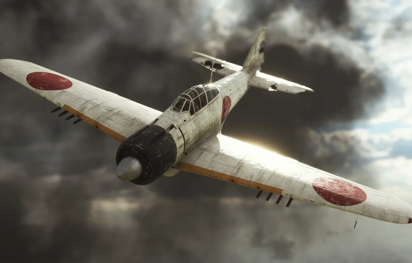 Photo wallpaper flight, the plane, Battlefield V