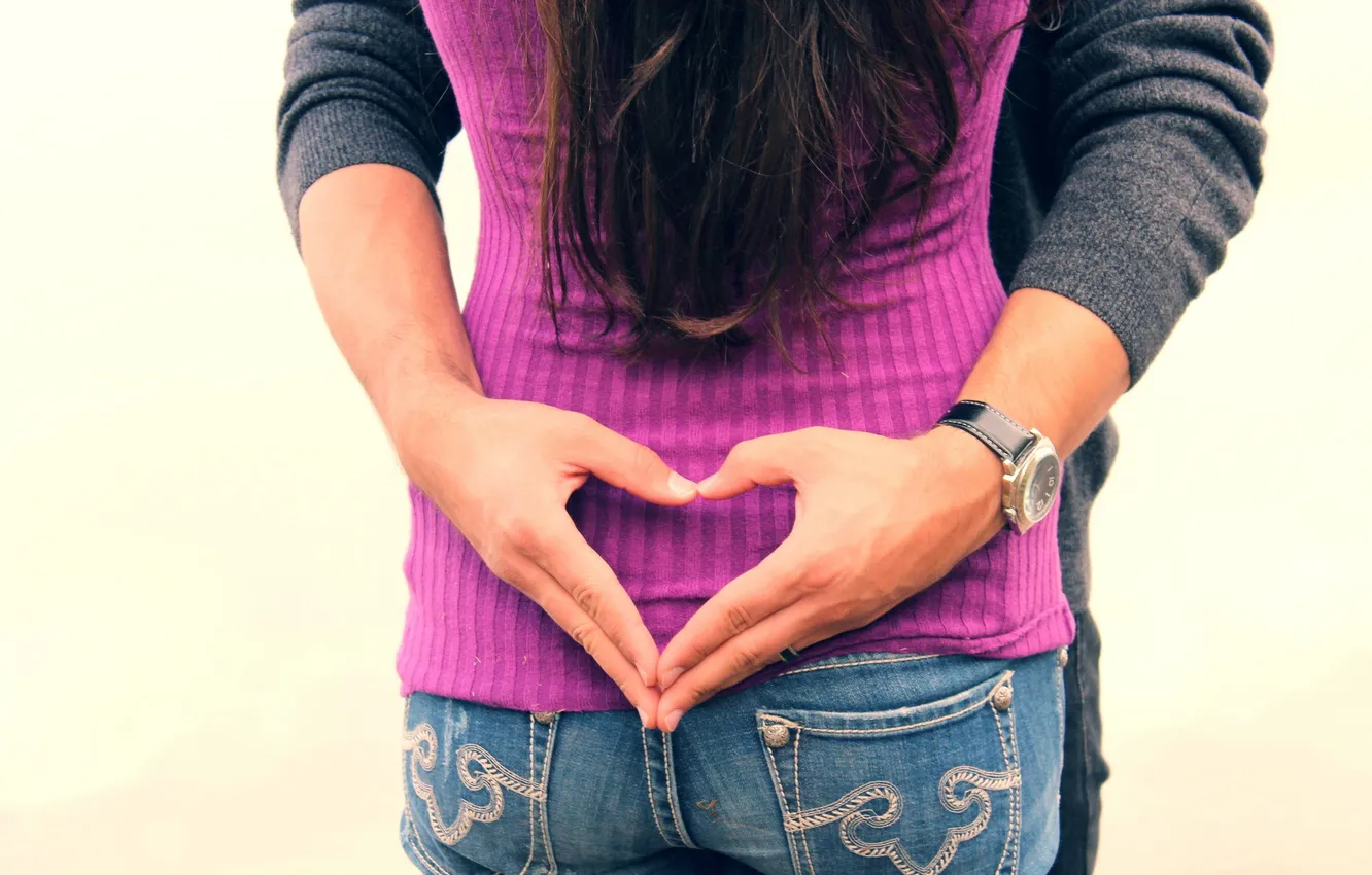 Photo wallpaper girl, mood, guy