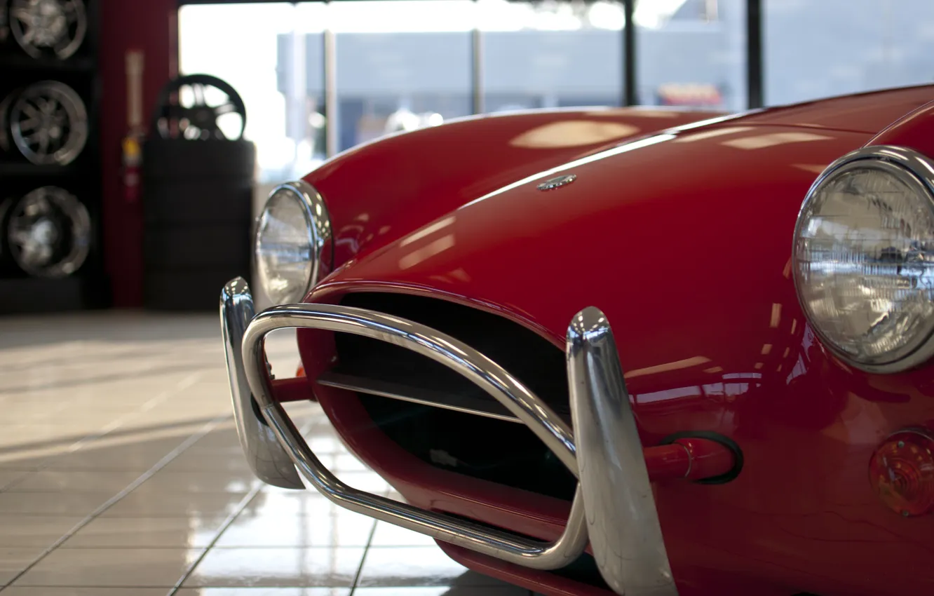 Photo wallpaper Roadster, cars, auto, Cobra, wallpapers auto