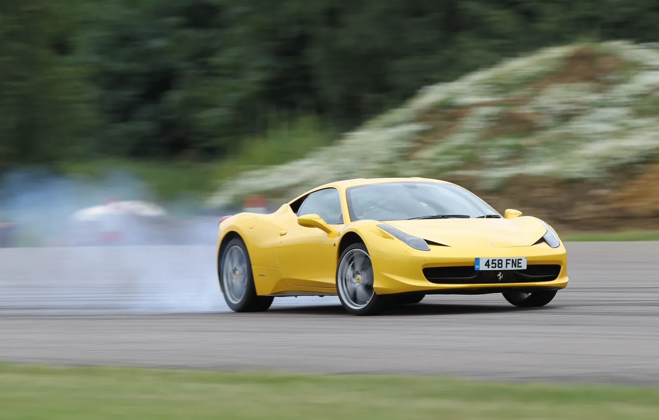 Photo wallpaper Ferrari, 458, Ferrari 458 Italia
