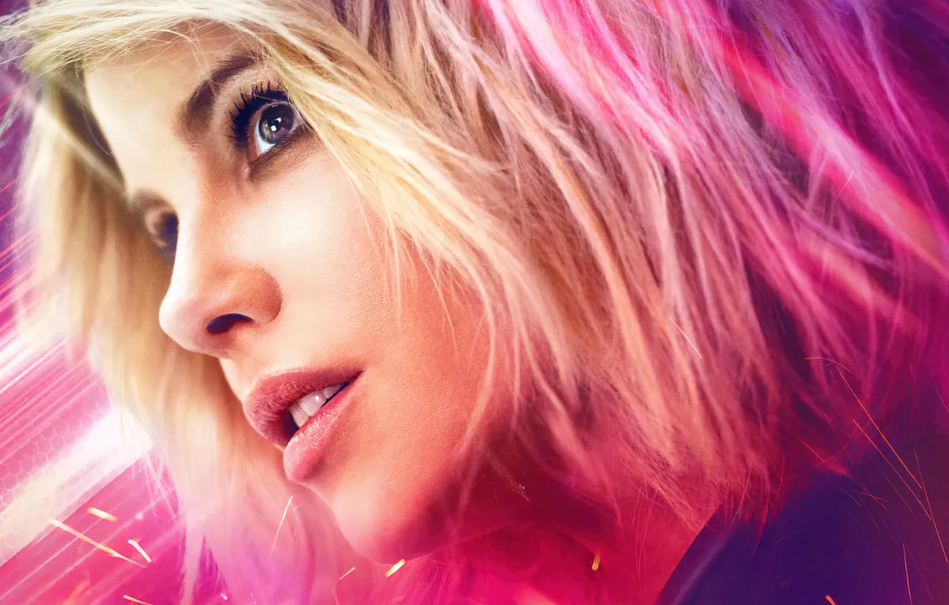 Photo wallpaper portrait, blonde, Kate Beckinsale, profile, Kate Beckinsale, poster, Pretty woman on edge, Lindy