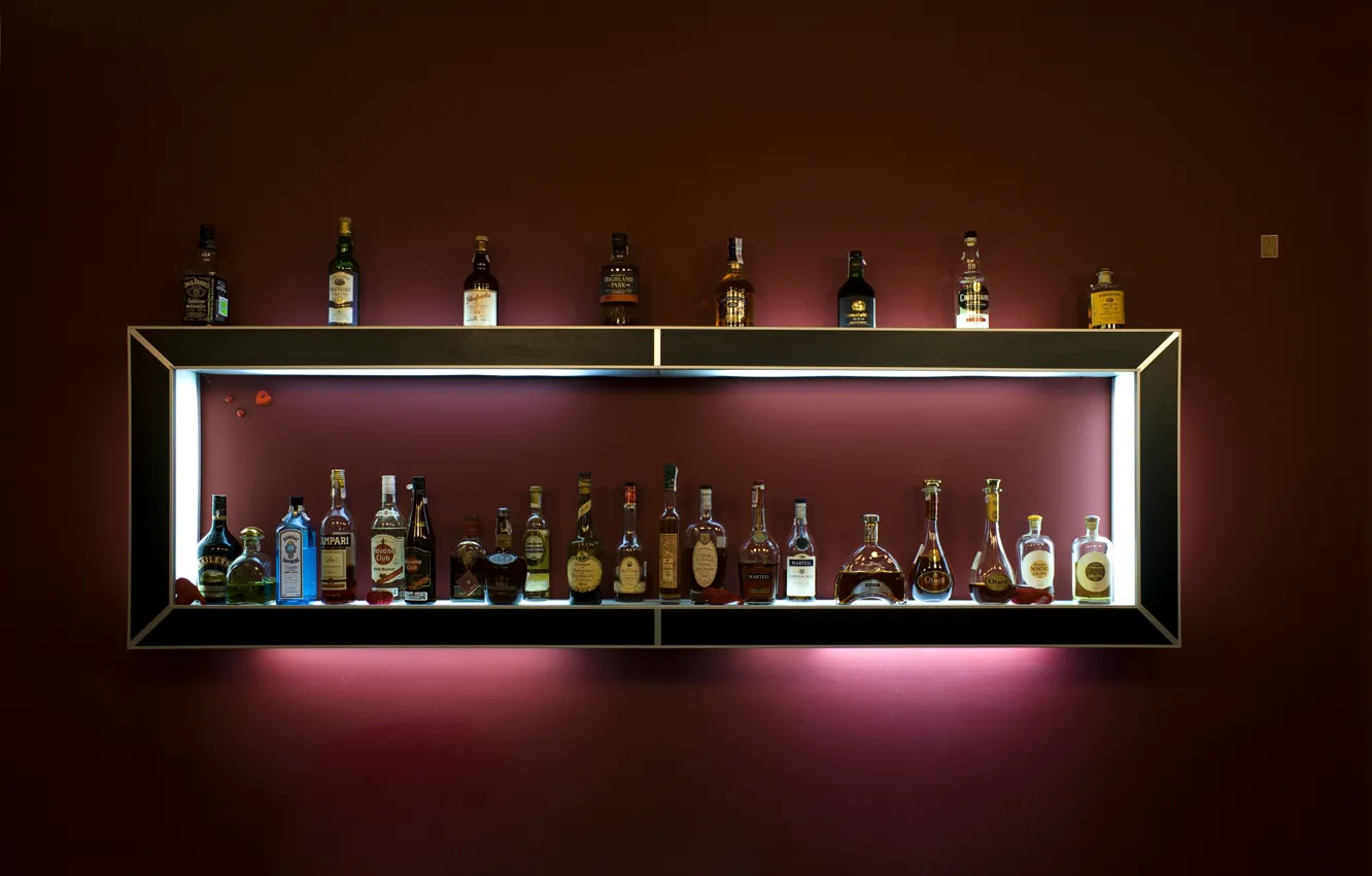 Photo wallpaper cocktail, Bar, Alcohol, cognac, Whiskey
