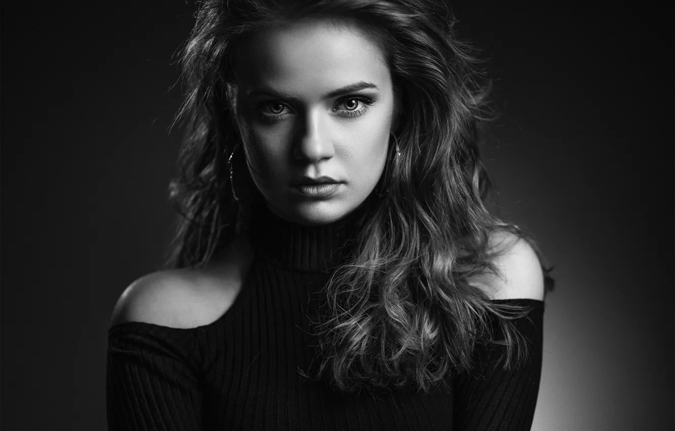 Photo wallpaper girl, face, portrait, Anatoly Oskin, Dayana