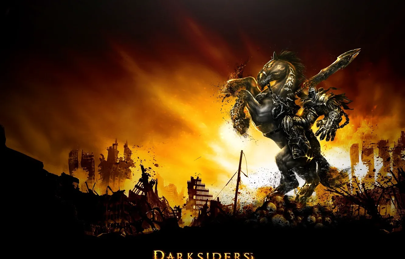 Photo wallpaper game, Xbox, darksider