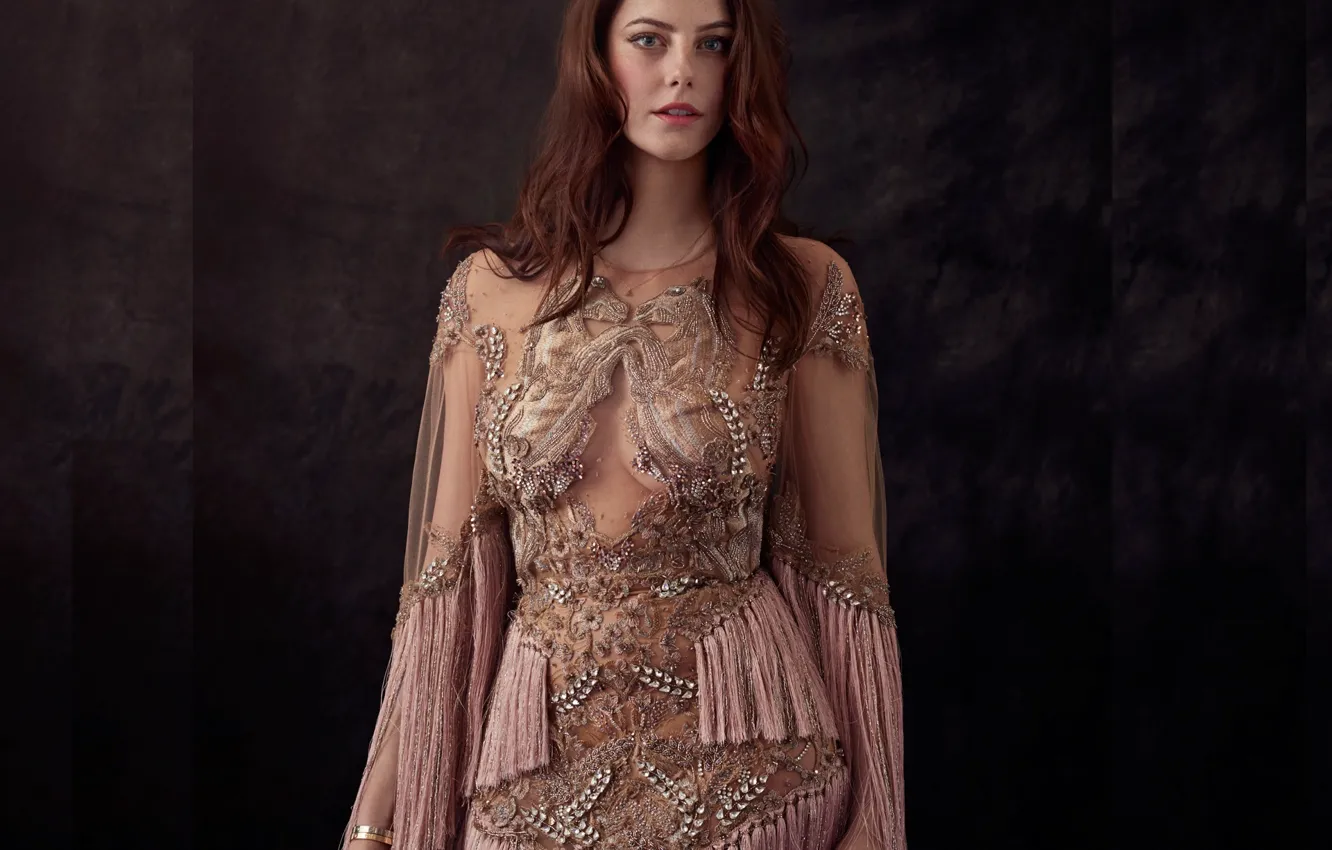 Photo wallpaper look, girl, actress, brown hair, attractive, Kaya Scodelario, Kaya Scodelario