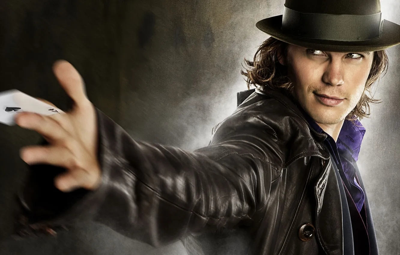 Photo wallpaper hat, hands, jacket, male, Smokin ' aces