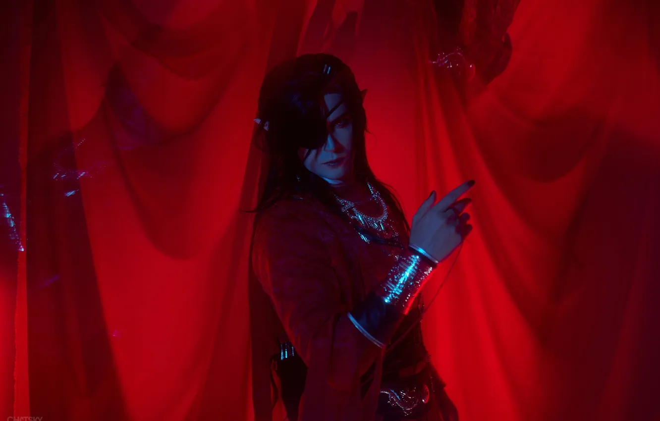 Photo wallpaper guy, cosplay, cosplay, The Blessing of the Celestials, Hua Cheng, Grayson, GraysonFin cosplay, GraysonFin