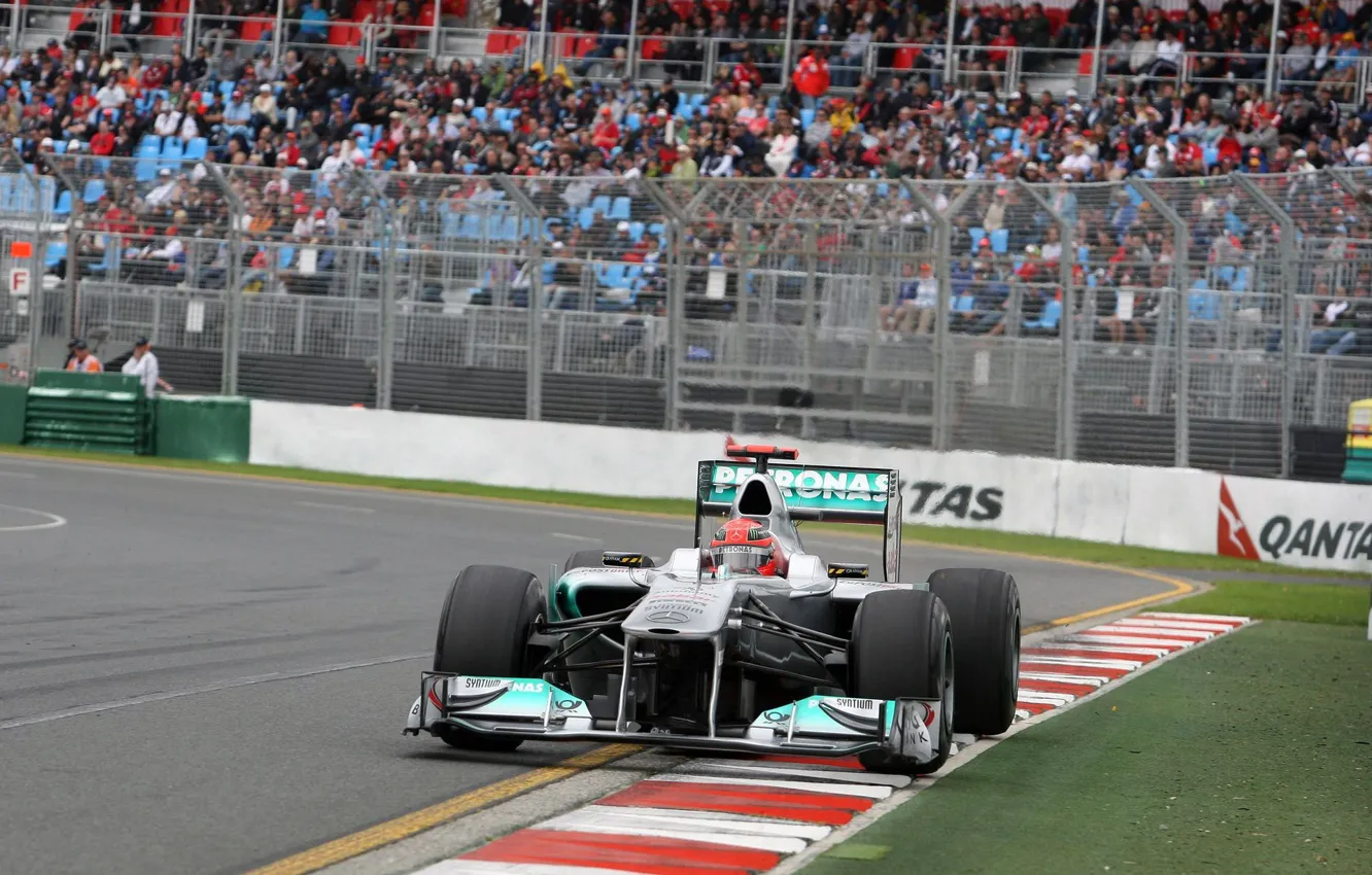 Photo wallpaper Australia, formula 1, Mercedes, Formula 1, Mercedes GP, 2011, Schumacher, Michael Schumacher
