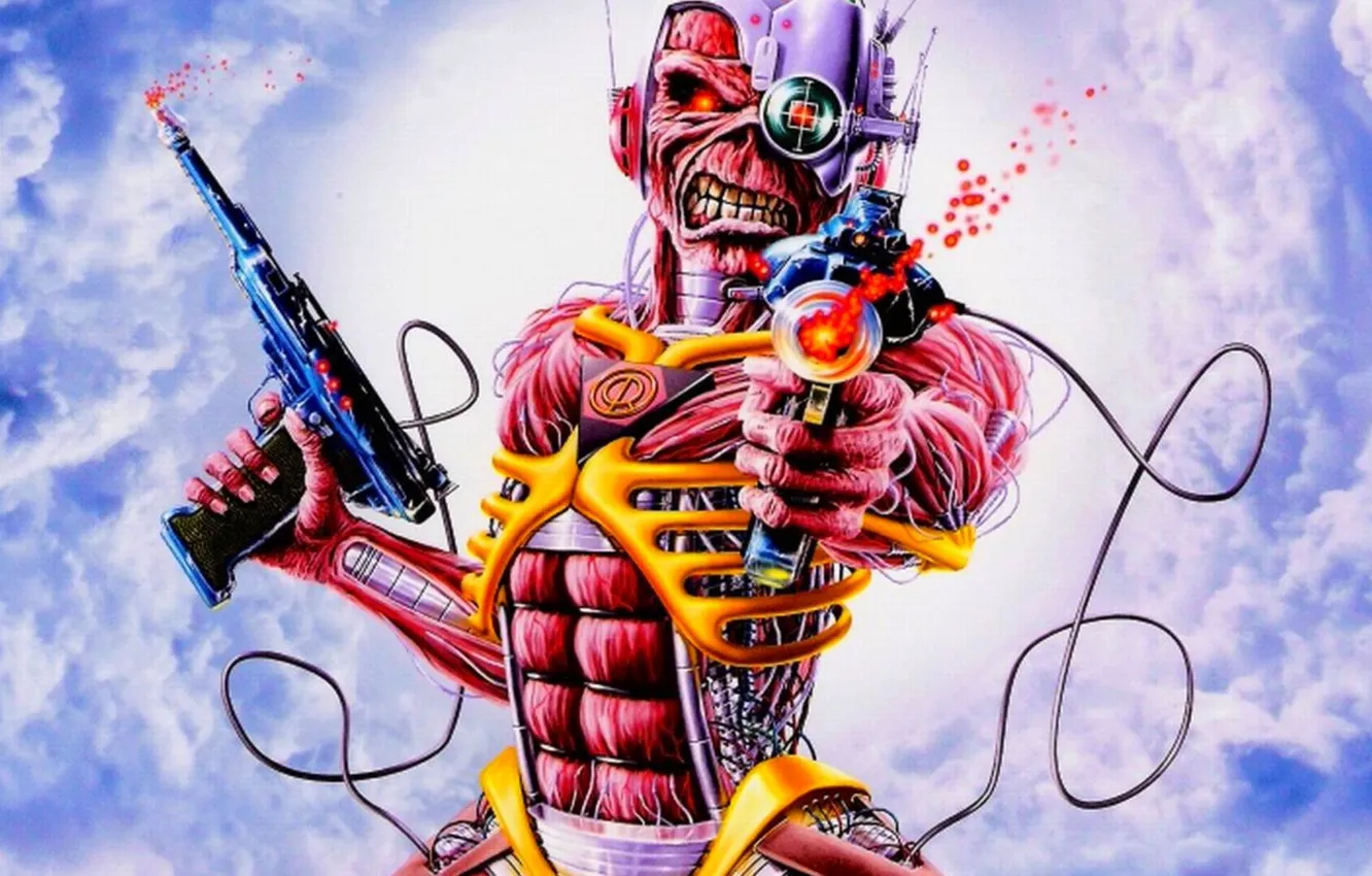 Photo wallpaper iron, maiden, Iron Maiden