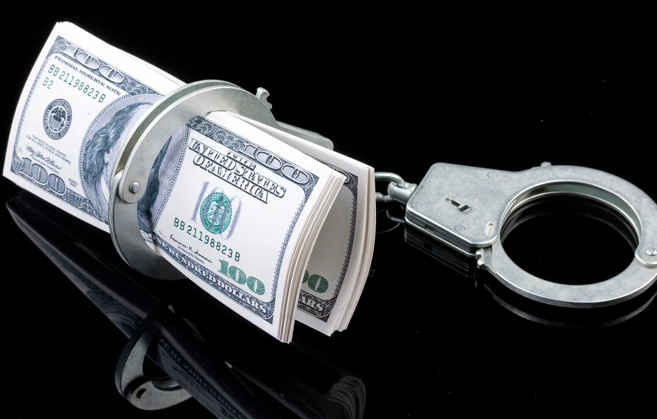 Photo wallpaper money, dollar, bribe