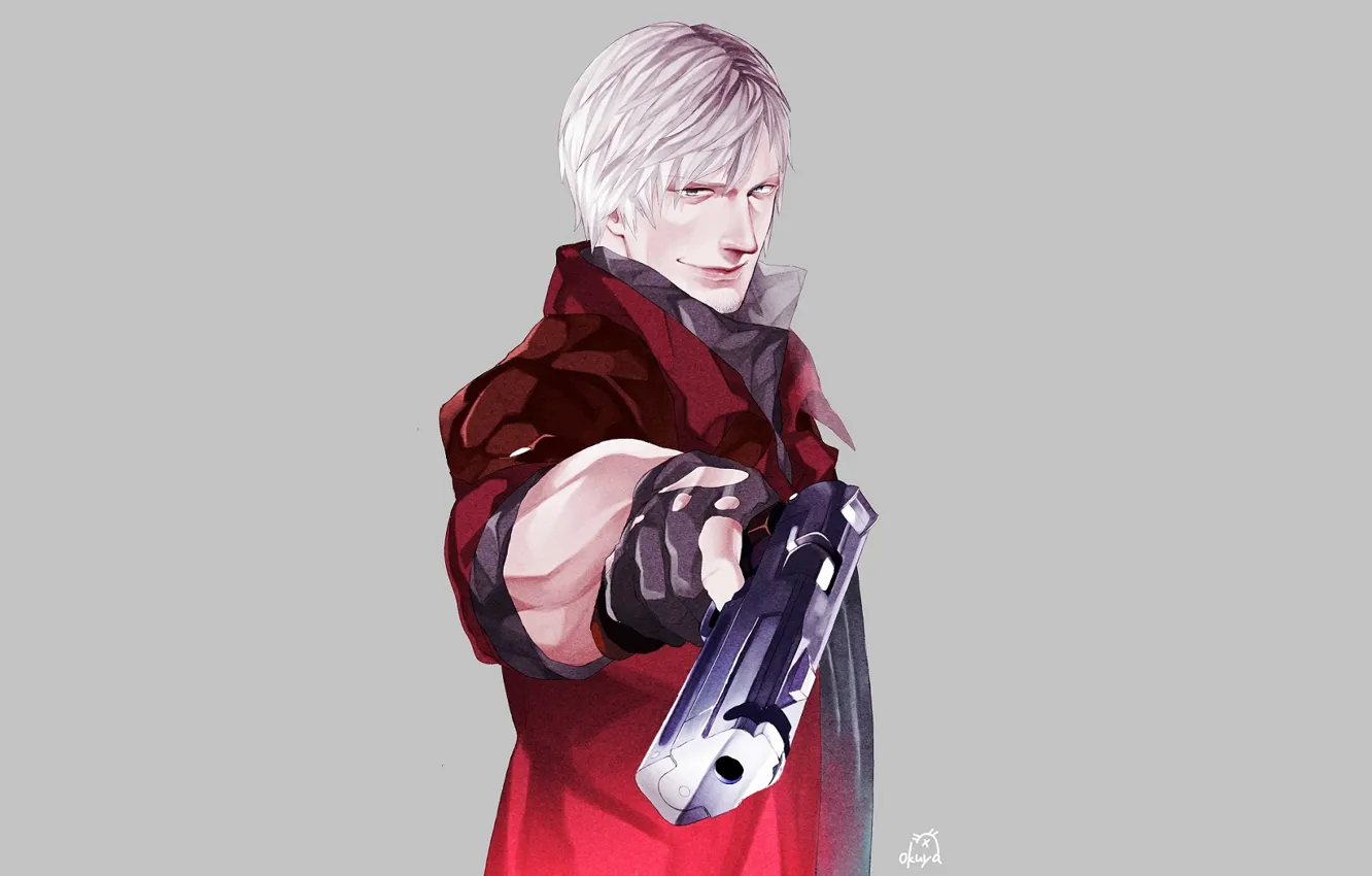 Photo wallpaper gun, Dante, Devil May Cry