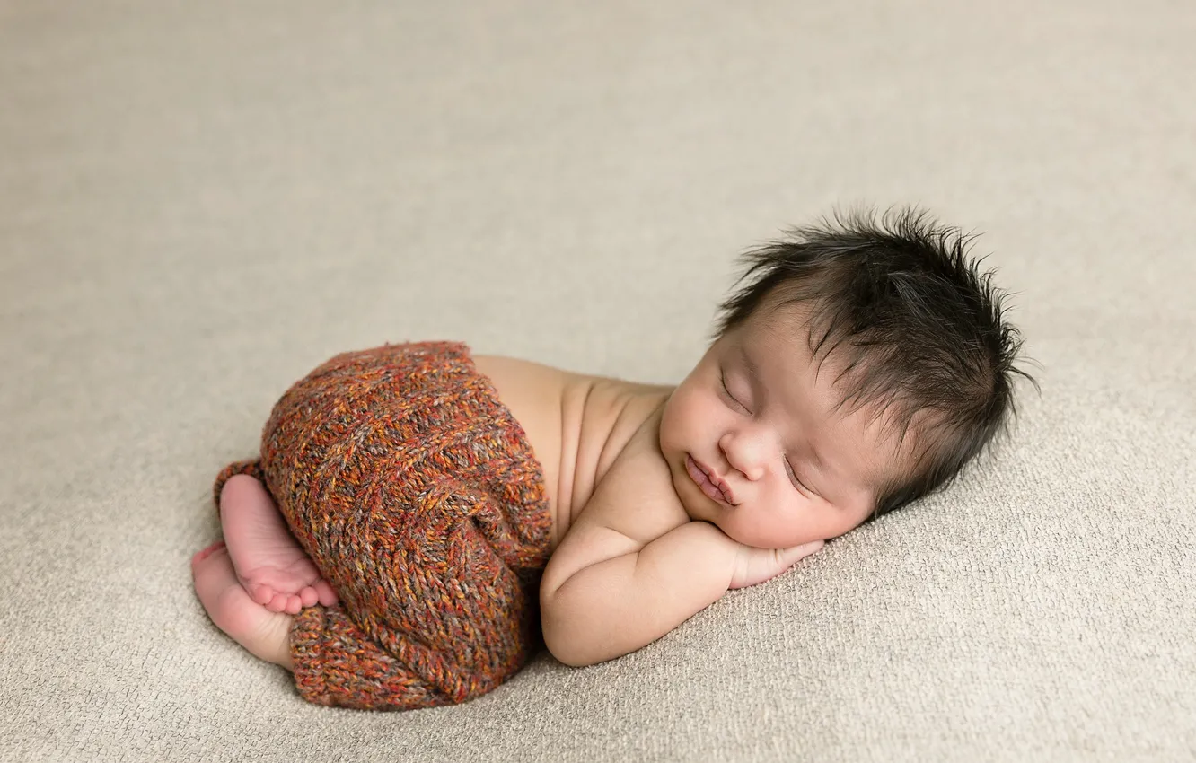 Photo wallpaper children, comfort, baby