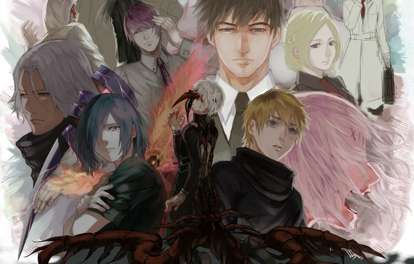 Photo wallpaper monster, characters, Tokyo Ghoul, Tokyo Ghoul