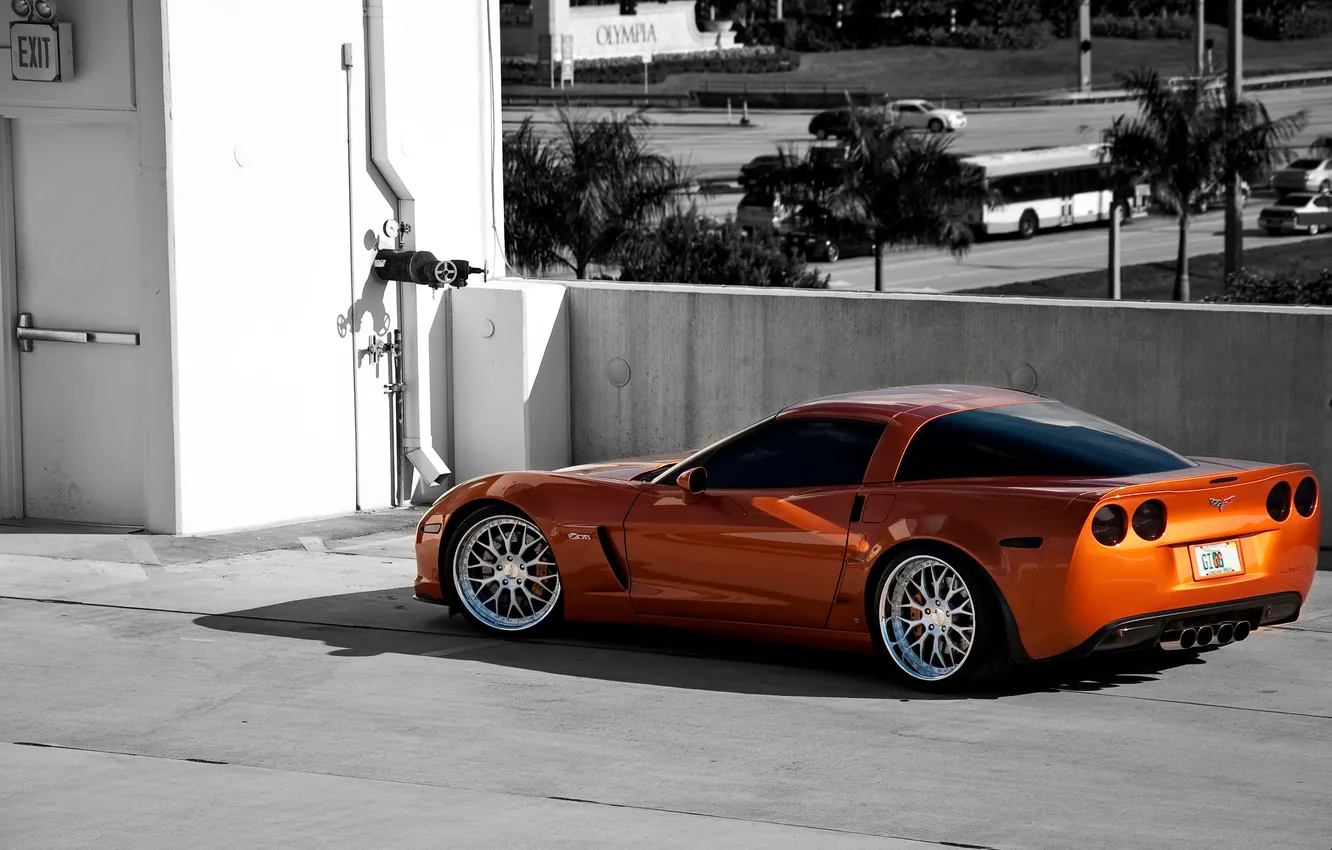 Photo wallpaper Z06, Corvette, Chevrolet, cars, Chevrolet, cars, auto wallpapers, car Wallpaper