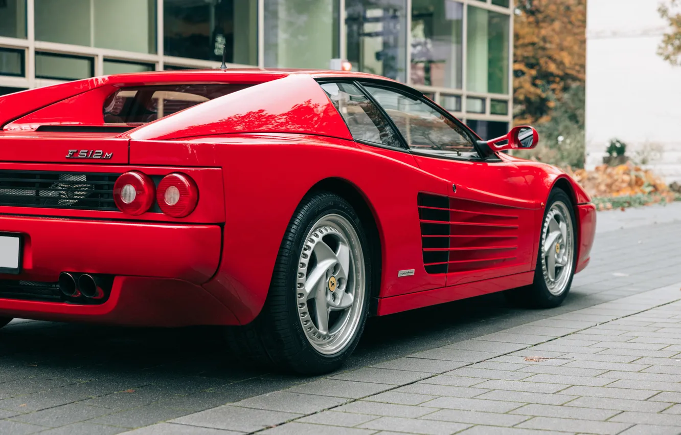 Photo wallpaper Ferrari, supercar, 512, Ferrari 512 M