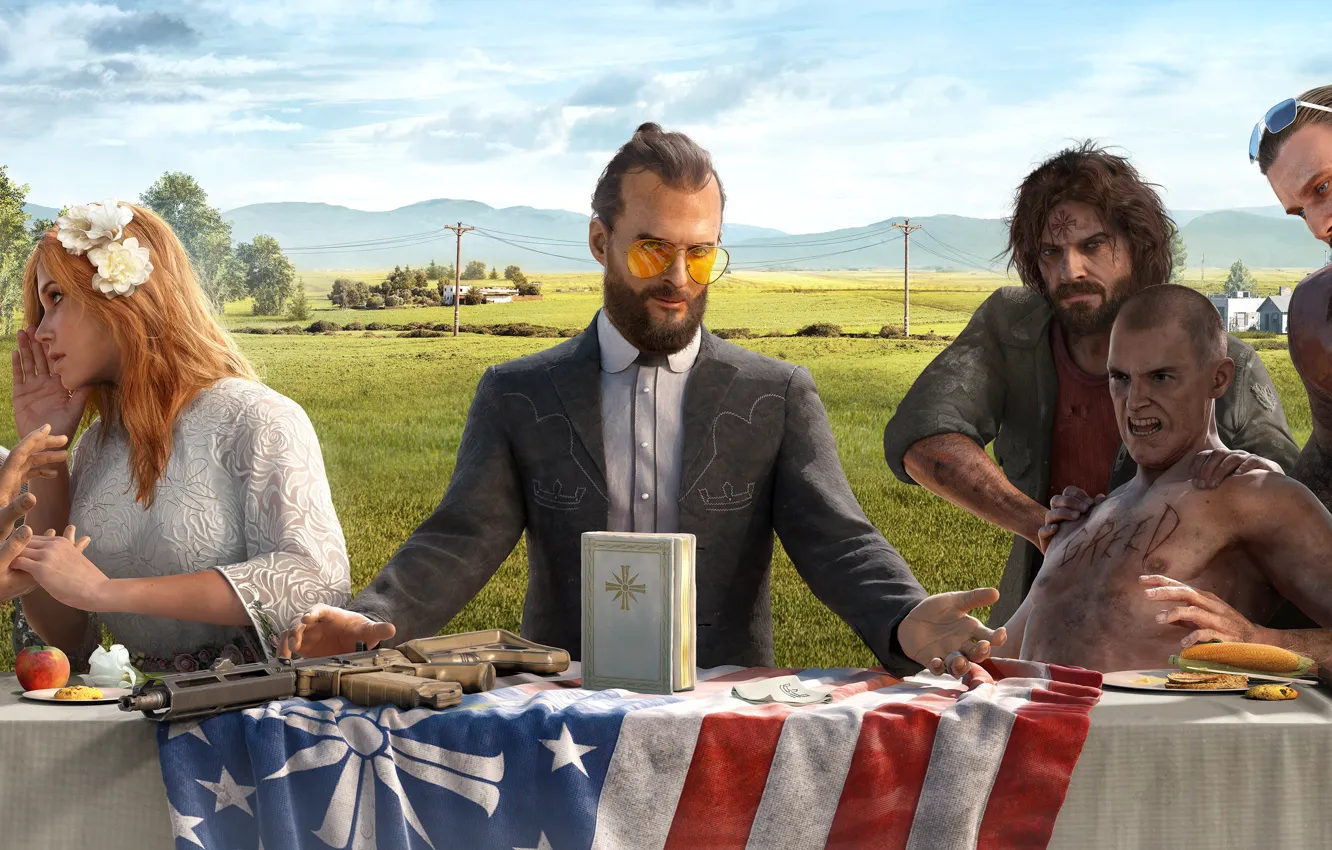 Photo wallpaper Ubisoft, Game, TheVideoGamegallery.com, Far Cry 5