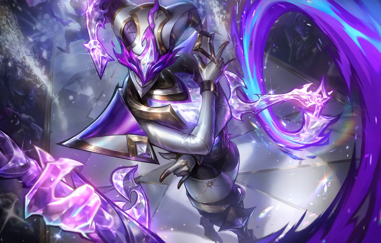 Photo wallpaper League of Legends, digital art, Riot Games, Video game, the character in the game, Shako, …